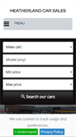 Mobile Screenshot of heatherlandgarage.co.uk
